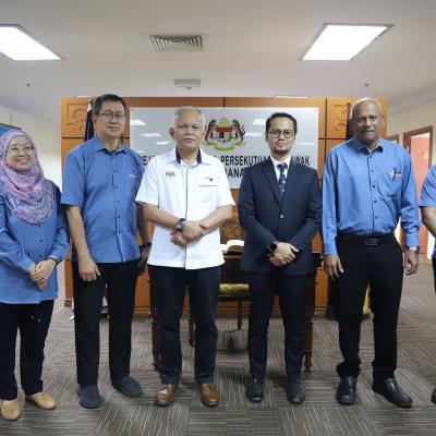 16 Jun 2023 - Kunjungan Hormat Daripada Pengurus Besar, Lembaga Pelabuhan Bintulu