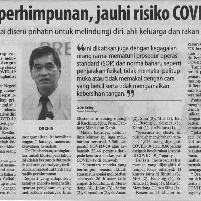 27.3.2021 Utusan Borneo Pg. 6 Elak Perhimpunan Jauhi Risiko Covid 19