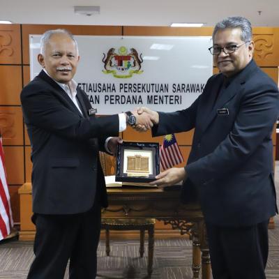 1 Ogos 2023 - Kunjungan hormat daripada YBhg. Datuk Manoj Kurup, Ketua Bahagian Pendakwaan, Jabatan Peguam Negara