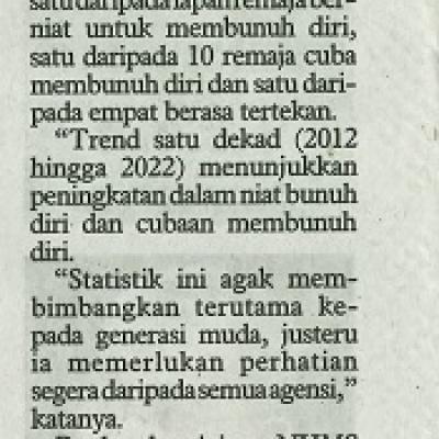 6 Ogos 2023 Utusan Borneo Pg.2 Infrastruktur Kesihatan Ditambah Baikl