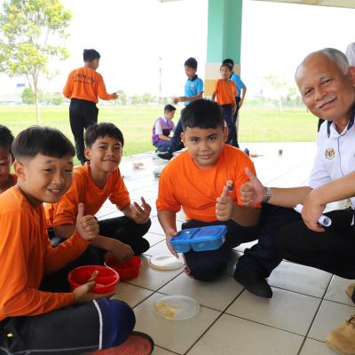 15 September 2023 - Lawatan Kerja KSN Dan TKSUK, JPM Ke SK Petra Jaya Dan Projek Hospital Petra Jaya