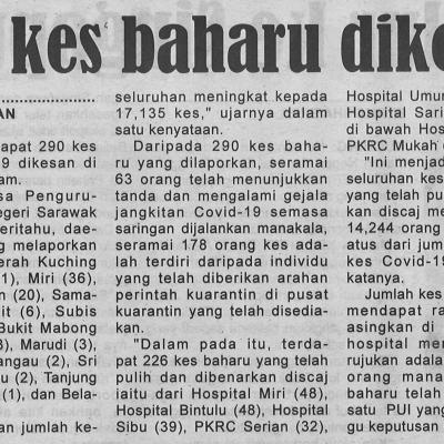 4.4.2021 Mingguan Sarawak Pg.4 290 Kes Baharu Dikesan