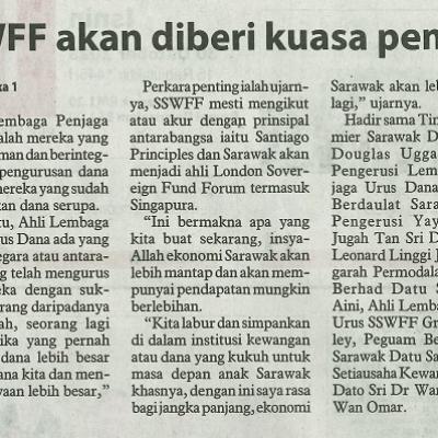 30 Oktober 2023 Pg.2 Sswff Akan Diberi Kuasa Penuh