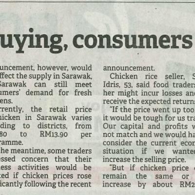 31 Oktober 2023 Pg.2 Do Not Resort Panic Buying Consumers In Sarawak Urged