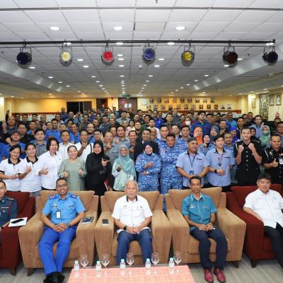 13 Disember 2023 - Taklimat Penyelarasan dan Latihan Pengungsian Bangunan (Fire Drill) Kompleks Persekutuan Kuching (KPK) Tahun 2023