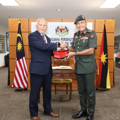 30 Januari 2024 - Kunjungan Hormat Daripada Panglima Pertama Infantri, Markas Divisyen Pertama Infantri Malaysia 