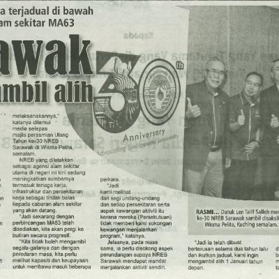 2 Februari 2024 Utusan Sarawak Pg.4 Sarawak Bakal Ambil Alih