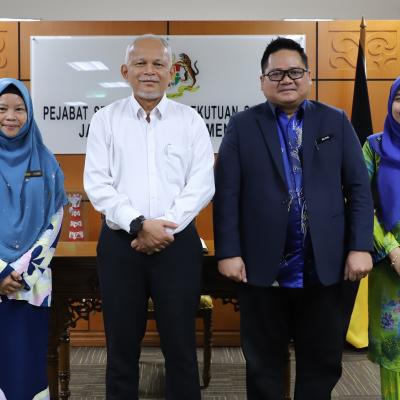 8 Februari 2024 - Kunjungan Hormat Pengarah, Jabatan Kimia Malaysia Negeri Sarawak Dan Pengarah, Jabatan Kimia Malaysia Cawangan Bintulu.