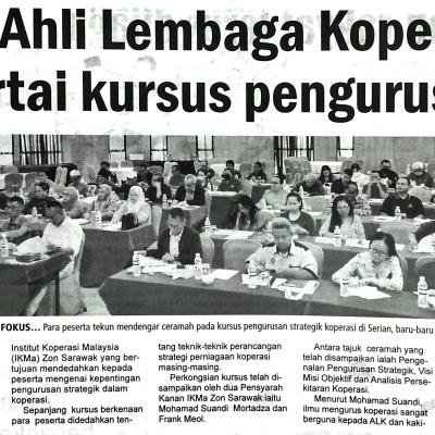 5 Mac 2024 Utusan Sarawak Pg15 Bomba Dapat Sokongan Lanjutkan Pendidikan