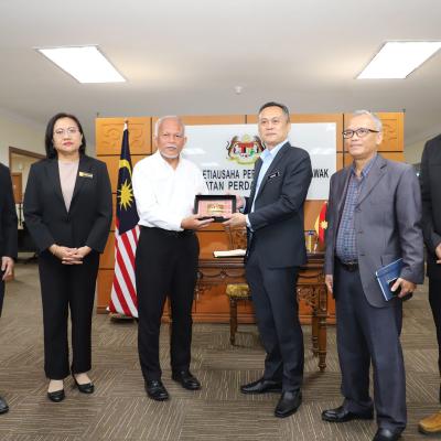 4 Mac 2024 - Kunjungan Hormat Daripada  Ketua Pengarah, Lembaga Lada Malaysia 