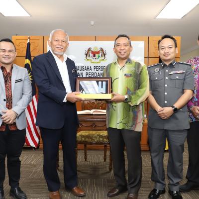 14 Mac 2024 - Kunjungan Hormat Daripada Pengarah Suruhanjaya Syarikat Malaysia (SSM) Negeri Sarawak