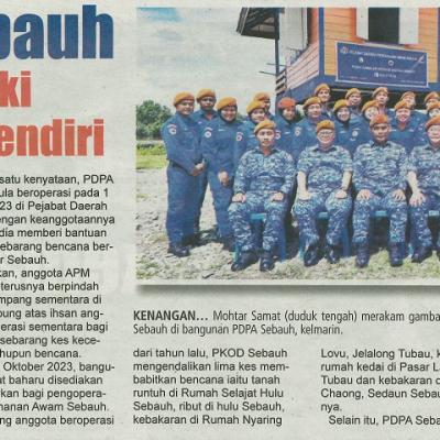 12 Mei 2024 Mingguan Sarawak Pg.12pdpa Sebauh Kini Miliki Bangunan Sendiri