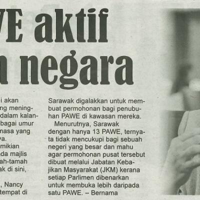 5 Mei 2024 Mingguan Sarawak Pg.7 164 Pawe Aktif Di Seluruh Negara