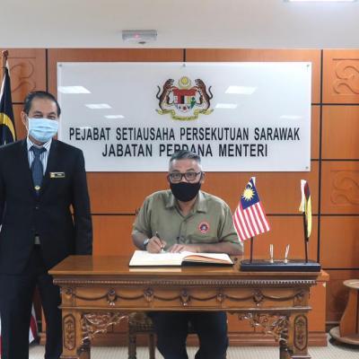 10 MEI 2021-ENCIK SOPHIAN ISSWANDY BIN ISMAIL, PENGARAH MAJLIS KESELAMATAN NEGARA, NEGERI SARAWAK