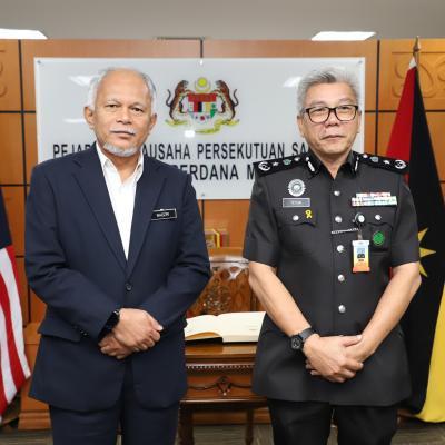 31 Julai 2024 -  Kunjungan Hormat daripada Timbalan Komisioner Penjara Teyun Thian Eim, Pengarah Penjara Negeri Sarawak 