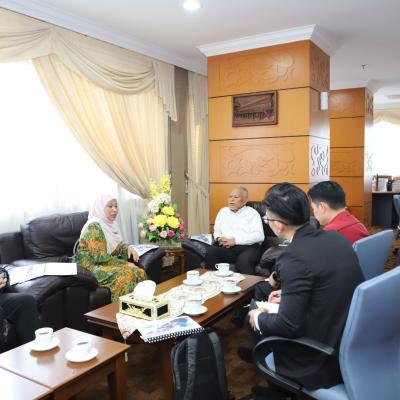 12 Ogos 2024 - Kunjungan hormat daripada YBhg. Datuk Dr. Maziah binti Che Yusoff, Ketua Setiausaha Kementerian Pembangunan Wanita, Keluarga dan Masyarakat (KPWKM)
