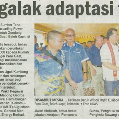 23 September 2024 Utusan Sarawak Pg.15 Petani Digalak Adaptasi Teknologi