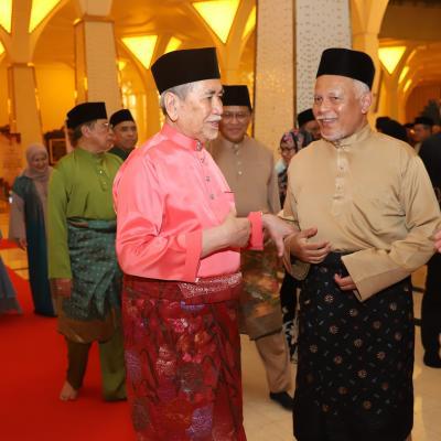 10 Oktober 2024 - Menghadiri Majlis Kesyukuran Sambutan Perayaan Hari Lahir Ke-78 Tuan Yang Terutama Yang Di-Pertua Negeri Sarawak, Tun Pehin Sri Dr. Haji Wan Junaidi bin Tuanku Jaafar bertempat di Masjid Jamek, Petra Jaya, Kuching.