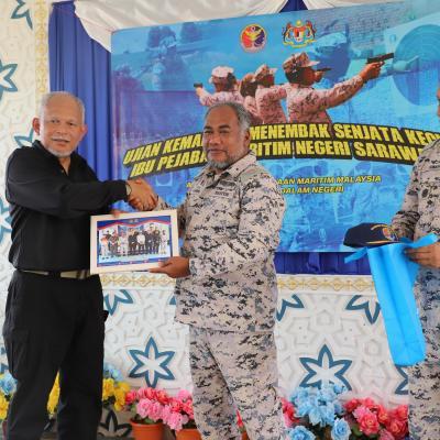 06 November 2024 - Hadir ke Ujian Kemahiran Menembak Senjata Kecil, Ibu Pejabat Maritim Negeri Sarawak di Lapang Sasar Pusat Latihan Polis (PULAPOL), Kuching.