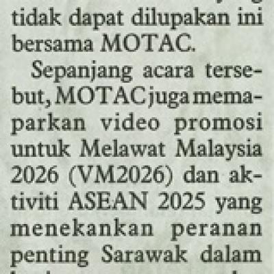 3 Disember 2024 Utusan Borneo Pg.2 Sibu Tuan Rumah Acara Kiraan Detik Tahun Baharu 2025
