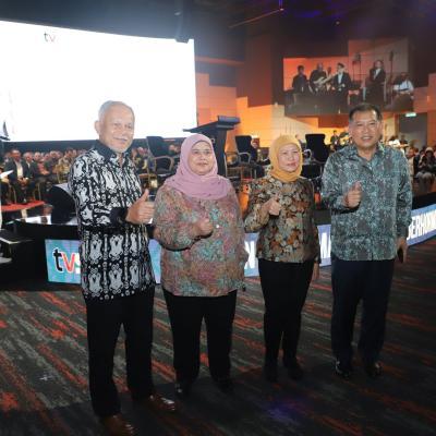 13 Januari 2025 - Telah menghadiri Sesi Townhall 8 Tahun Bersama Premier Sarawak 2025 di Hikmah Exchange Event Centre (HEEC), Kuching.