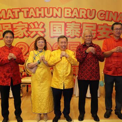 29 Januari 2025 - Menghadiri majlis Sambutan Tahun Baru Cina Peringkat Sarawak 2025, yang berlangsung di Pusat Konvensyen Borneo Kuching (BCCK). 