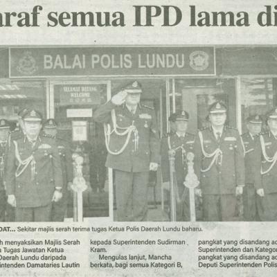 19 Mac 2025 Suara Sarawak Pg.9 Naik Taraf Semua Ipd Lama Di Sarawak