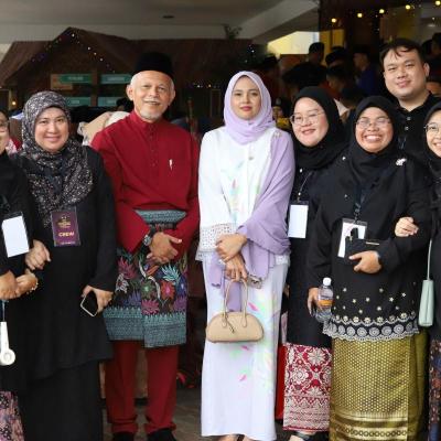 19 April 2025 - Hadir ke Majlis Sambutan Aidilfitri Madani 2025 di Stadium Perpaduan Kuching.