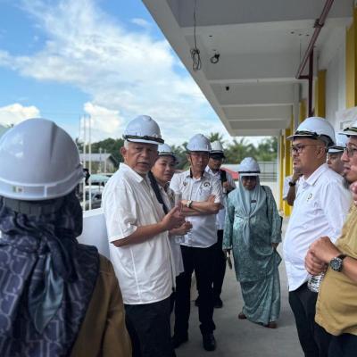 9 Mei 2025- Mengadakan Lawatan Kerja Rasmi Setiausaha Persekutuan Sarawak ke projek pembangunan di daerah Subis, Miri. 