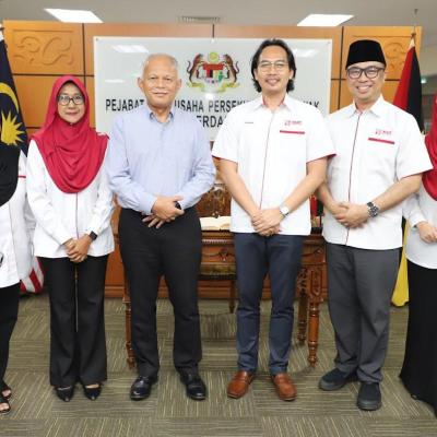 9 Jun 2025 – Menerima kunjungan hormat daripada Prof. Dr. Shahrul Razid Sarbini, Pengarah Universiti Putra Malaysia (UPM) Kampus Bintulu, Sarawak pada hari ini.