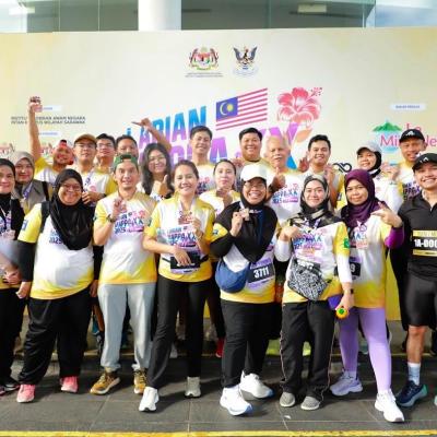 6 Julai 2025, Ahad - Menghadiri Program Larian Majlis Amanat Perdana Perkhidmatan Awam ke-20 (MAPPA XX) 2025 Sarawak anjuran Institut Tadbiran Awam Negara (INTAN) .