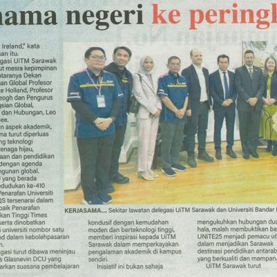 3 September 2025 Suara Sarawakpg.6 Angkat Nama Negeri Ke Peringkat Dunia