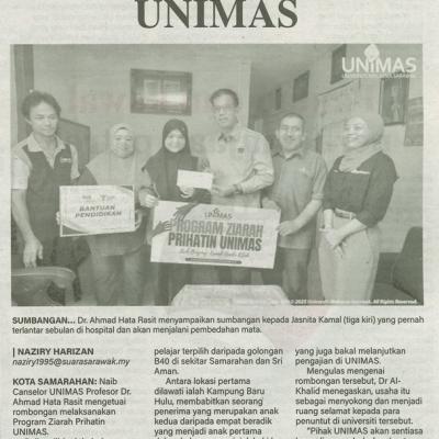 30 September 2025 Suara Sarawak Pg.4 Ziarah Prihatin Unimas