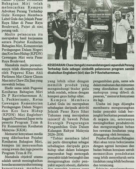 Keratan Akhbar Mei 2025