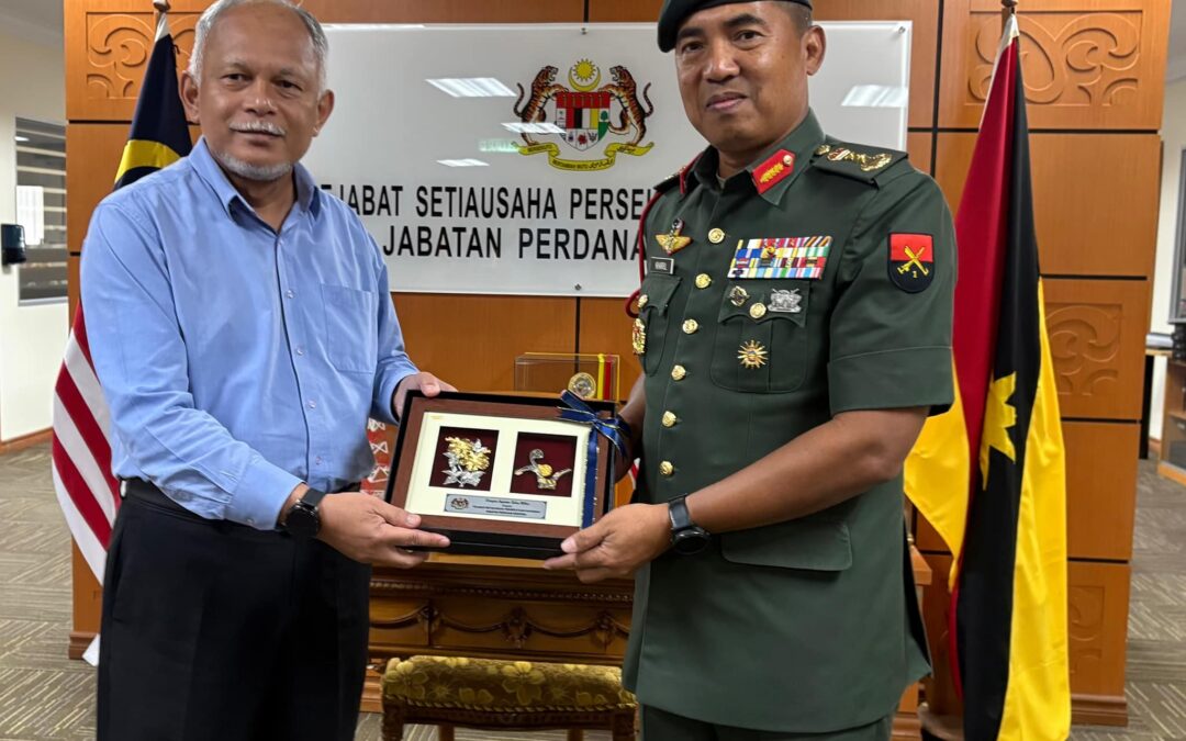 26 February 2025 – Received a visit from YBhg. Major General Dato’ Khairul Anuar bin Abd Aziz, Commander of the 1st Malaysian Infantry Division