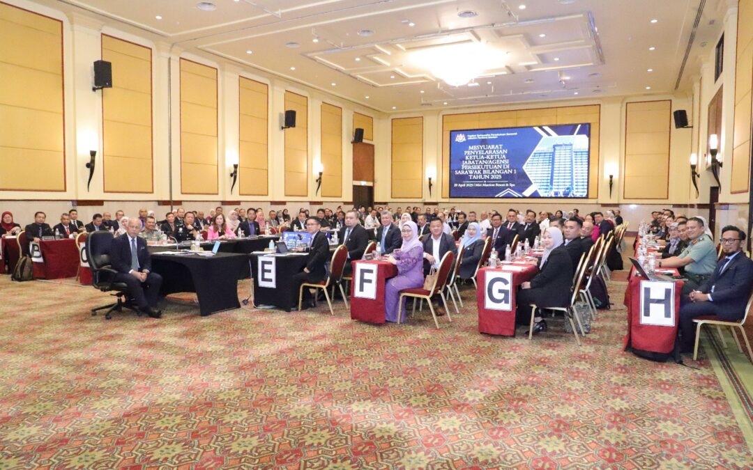 29 April 2025 – Mempengerusikan Mesyuarat Penyelarasan Ketua-ketua Jabatan dan Agensi Persekutuan Sarawak Bilangan 1 Tahun 2025, yang telah diadakan di Marriott Resort & Spa, Miri, Sarawak.