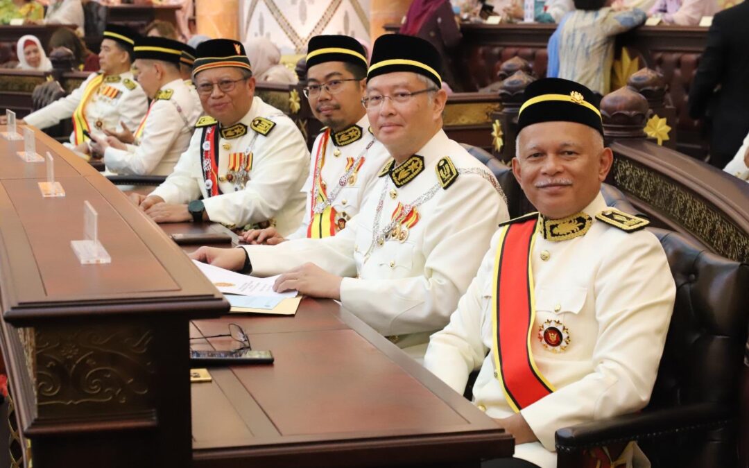 19 Mei 2025 – Menghadiri Majlis Perasmian Istiadat Pembukaan Mesyuarat Pertama Penggal Keempat Persidangan Dewan Undangan Negeri (DUN) Sarawak Ke-19.