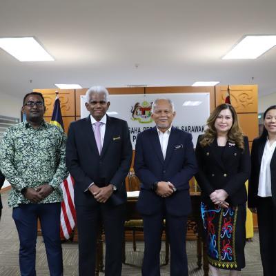 3 December 2024 – Received a courtesy visit from YBhg. Dato’ Bala Chandran Tharman, Deputy Secretary-General (Multilateral Affairs), Ministry of Foreign Affairs (MFA).