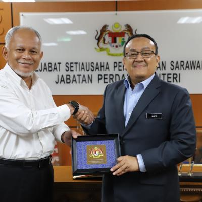 19 Jun 2024 – Kunjungan Hormat daripada YBhg. Datuk Mohd Zaki bin Hassan, Pengarah Suruhanjaya Pencegahan Rasuah Malaysia (SPRM) Sarawak