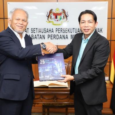 7 Jun 2024 – Kunjungan Hormat daripada Ts. Rosmen bin Ag Hassan, Pengarah CIDB Negeri Sarawak.