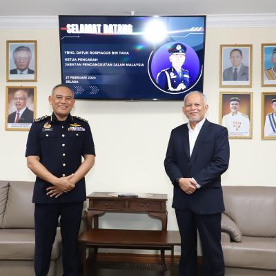 27 Februari 2024 – Kunjungan Hormat Daripada Ketua Pengarah, Jabatan Pengangkutan Jalan (JPJ) Malaysia