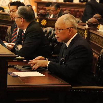 11 November 2024 – Attending the First Day of the Second Meeting of the Third Term of the Nineteenth Sarawak State Legislative Assembly.