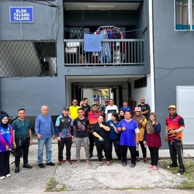 19 Oktober 2024 – Program Randau Siri 6 Bersama-sama Penghuni Kuarters Gunasama Persekutuan (KGP) Kuching, Jalan Durian Burung Stampin dan KGP Lundu, Jalan Seketi.